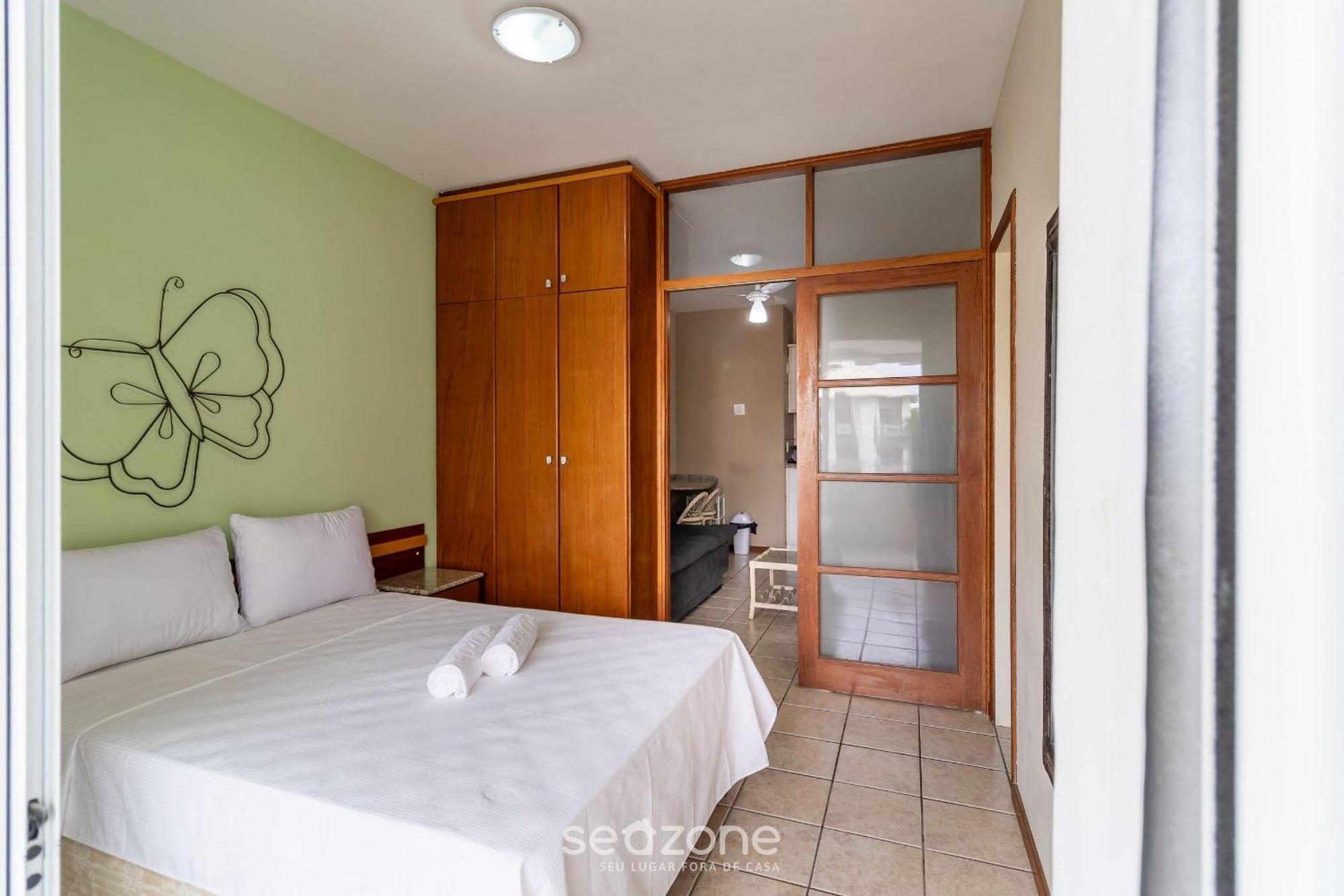 Apto C/ Varanda Em Condominio Pe Na Areia Iho127 Florianopolis Bagian luar foto